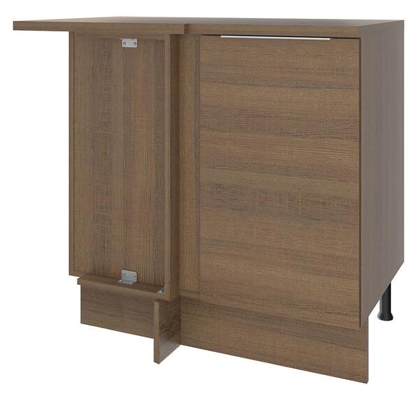 Balcão De Canto Madesa Stella 1 Porta - Rustic