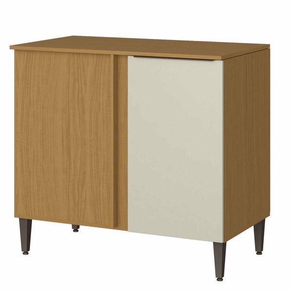 Balcão De Canto Para Cozinha 1 Porta Raiar Atacama/areia