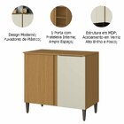 Balcão De Canto Para Cozinha 1 Porta Raiar Atacama/areia