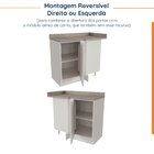 Balcão De Canto Reto 1 Porta Arizona Cabecasa Madeiraoriginal