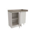 Balcão De Canto Reto 1 Porta Arizona Cabecasa Madeiraoriginal