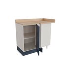 Balcão De Canto Reto 1 Porta Arizona Cabecasa Madeiraoriginal