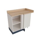 Balcão De Canto Reto 1 Porta Arizona Cabecasa Madeiraoriginal