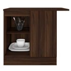 Balcão De Canto Reto 1 Porta Com Tampo Unna Poliman Móveis No