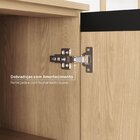 Balcão De Canto Reto 90cm Com Tampo Nara Cabecasa Madeiraorig