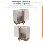 Balcão De Canto Reto Sem Tampo Arizona Cabecasa Madeiraorigin