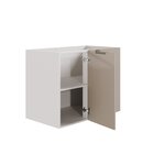 Balcão De Canto Reto Sem Tampo Sem Rodapé Puxador 150cm Ipane