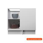 Balcão De Canto Sem Tampo Évora 1 Pt Branco Ártico