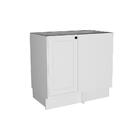 Balcão De Canto Sem Tampo Évora 1 Pt Branco Ártico