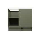 Balcão De Canto Sem Tampo Évora 1 Pt Verde Hill