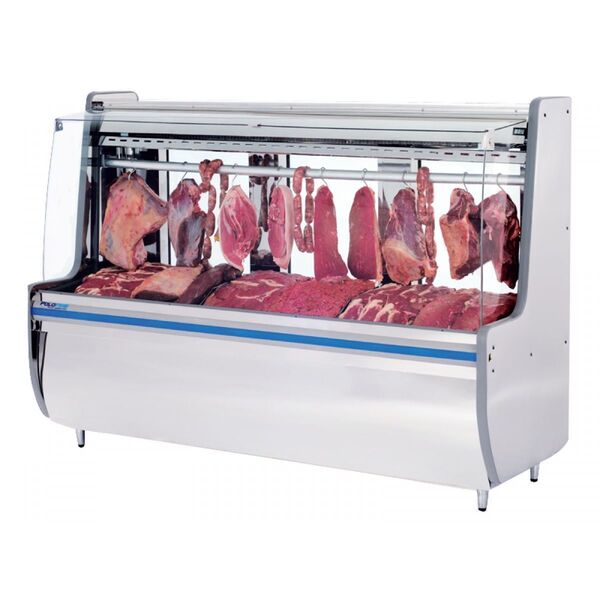 Balcão De Carnes Com Gancheira 2mt Polofrio 110v 1005 Faixa F