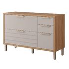 Balcão De Cozinha 100%mdf 120cm 1 Porta Basculante 4 Gavetas