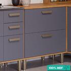 Balcão De Cozinha 100%mdf 80 Cm 1 Porta Basculante Com 1 Gave