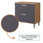 Balcão De Cozinha 100%mdf 80 Cm 1 Porta Basculante Com 1 Gave