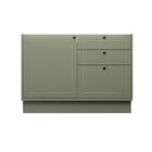 Balcão De Cozinha 120cm 1 Porta 3 Gavetas Sevilha Verde Hill