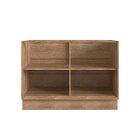 Balcão De Cozinha 120cm 2 Portas Viena  Louro Freijó/argila