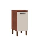 Balcão De Cozinha 1 Porta 40cm Com Tampo Amestita Kits Paraná