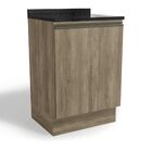 Balcão De Cozinha 1 Porta 60cm Maxxi Amêndoa Ou Nogal