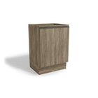 Balcão De Cozinha 1 Porta 60cm Maxxi Amêndoa Ou Nogal