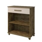 Balcão De Cozinha 2 Portas 1 Gaveta Arte Móveis Branco Ipê-of