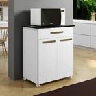 Balcão De Cozinha 2 Portas 1 Gaveta Girassol kaiki Móveis Bra