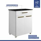 Balcão De Cozinha 2 Portas 1 Gaveta Girassol kaiki Móveis Bra