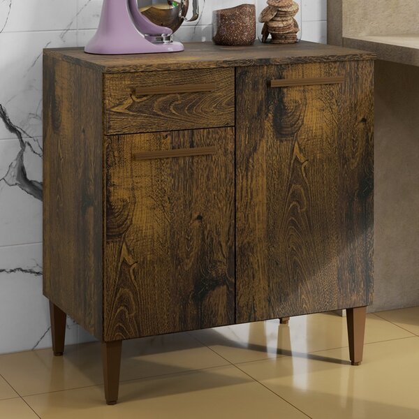 Balcão De Cozinha 2 Portas 1 Gaveta Porto Alegre Kaiki Móveis