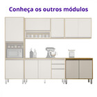 Balcão De Cozinha 2 Portas 1 Prateleira Eduarda