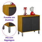 Balcão De Cozinha 2 Portas 1 Prateleira Eduarda