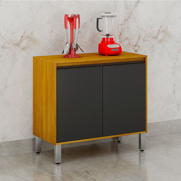 Balcão De Cozinha 2 Portas 1 Prateleira Eduarda