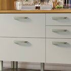 Balcão De Cozinha 2 Portas 3 Gavetas 120cm Princesa 100% Mdf