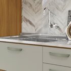 Balcão De Cozinha 2 Portas 3 Gavetas 120cm Princesa 100% Mdf