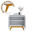 Balcão De Cozinha 2 Portas Branco Acetinado Classic Imcal