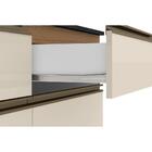 Balcão De Cozinha 2 Portas Com Tampo Omaha Carvalho Off-white