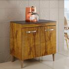 Balcão De Cozinha 2 Portas Madrid Kaiki Móveis Rovere