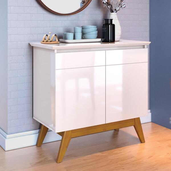 Balcão De Cozinha 2 Portas Off White Classic Imcal