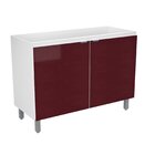 Balcão De Cozinha 2 Portas Quadria  Terracota Xian Metalizado