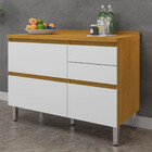 Balcão De Cozinha 3 Porta 2 Gaveta Pilar