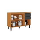 Balcão De Cozinha 3 Portas 2 Gavetas 120cm Com Tampo Namur It