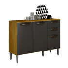 Balcão De Cozinha 3 Portas 2 Gavetas Maísa