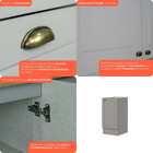 Balcão De Cozinha 40 Cm 1 Porta Americana Henn