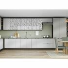 Balcão De Cozinha 40 Cm Nox 1 Porta Onix/steel - Kappesberg