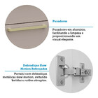 Balcão De Cozinha 40cm 1 Porta Elegance Luciane Móveis