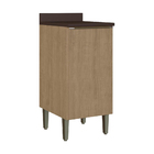 Balcão De Cozinha 40cm Com Tampo 1 Porta Dubai 2934 Casamia -