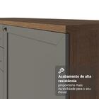 Balcão De Cozinha 60 Cm 1 Porta Rustic/cinza Vik Madesa