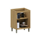 Balcão De Cozinha 60cm 2 Portas Elegance Luciane Móveis