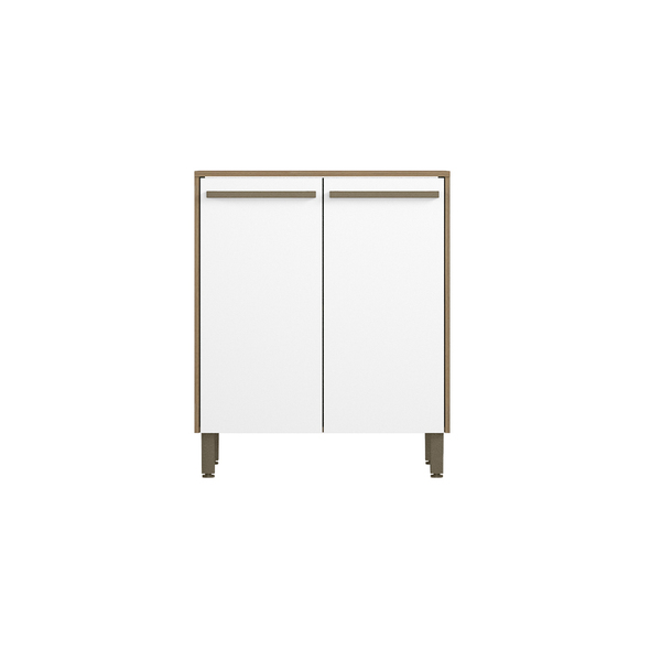 Balcão De Cozinha 70 Cm 02 Portas Marina Montana/branco Madine