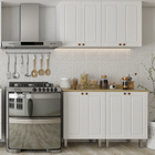 Balcão de Cozinha 70cm Branco Spring