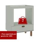 Balcão De Cozinha 70cm Iluminata 100% Mdf Com Espaço Para For