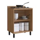 Balcão De Cozinha 70cm Para Cooktop Com Tampo E 2 Portas Hava